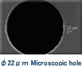 Superfine electrical discharge machining