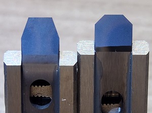 平らな部分でも勿論切削可能です WC×3タイプ